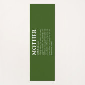 Mutter Yogamatte (Vorderseite)