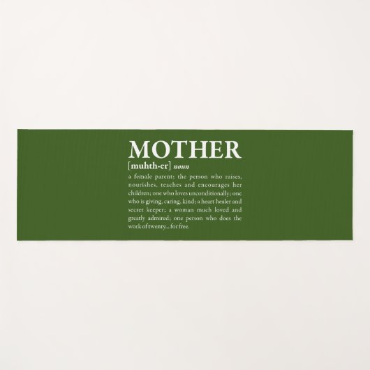 Mutter Yogamatte (Vorderseite (Horizontal))