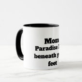 Mutter-Zitat-Tasse Mutters Geschenk Tasse (Vorderseite Links)