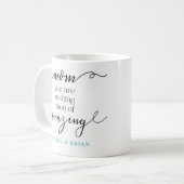 Mutter zitiert Personalisierte Tasse von Geschenke (Vorderseite Links)