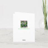 "Mutter zu meinen Enkelkindern" Karte der Mutter (Rückseite)