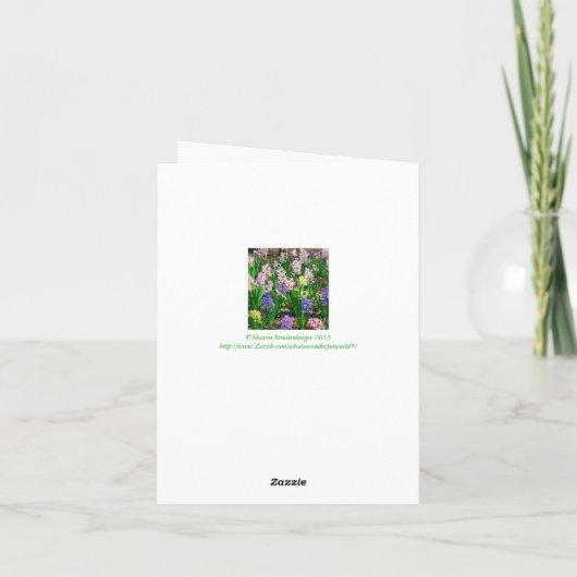 "Mutter zu meinen Enkelkindern" Karte der Mutter (Rückseite)