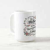 Mutter zu sein bedeutet, bedingungslos zu lieben kaffeetasse (Vorderseite Links)