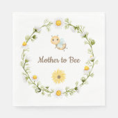 Mutter zum Baby-Duschpapier Napkins Serviette (Vorderseite)