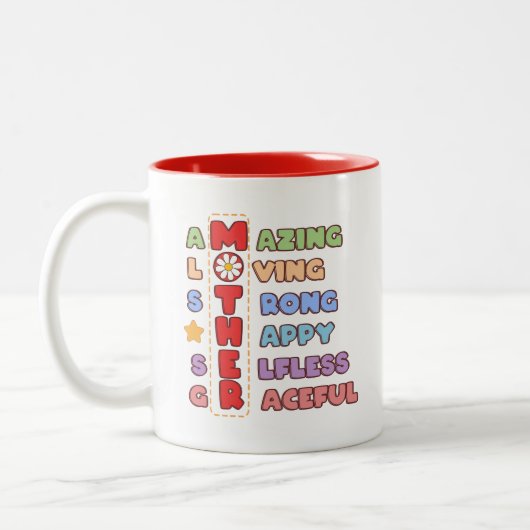 Mutter Zweifarbige Tasse (Links)