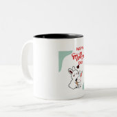 Mutter Zweifarbige Tasse (Vorderseite Links)