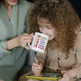 Mutter Zweifarbige Tasse