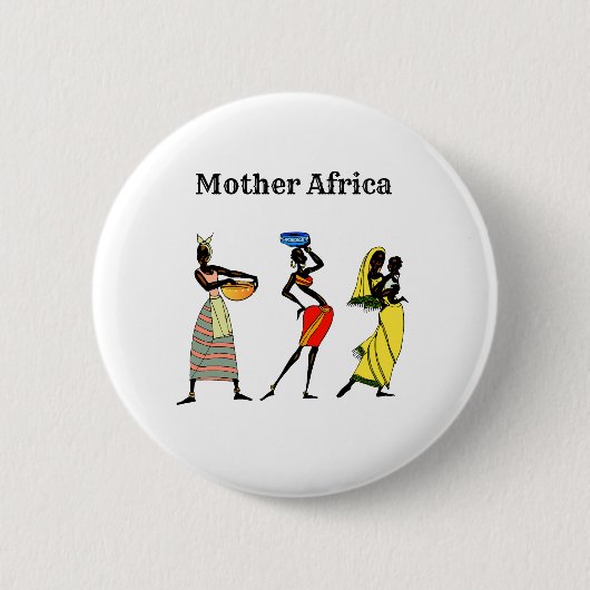 Mütterafrika Button (Vorderseite)