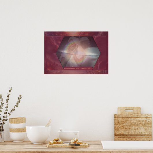 Mütterafrika feiern poster (Küche)