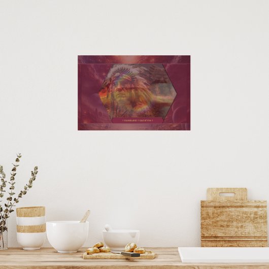 Mütterafrika feiern poster (Küche)