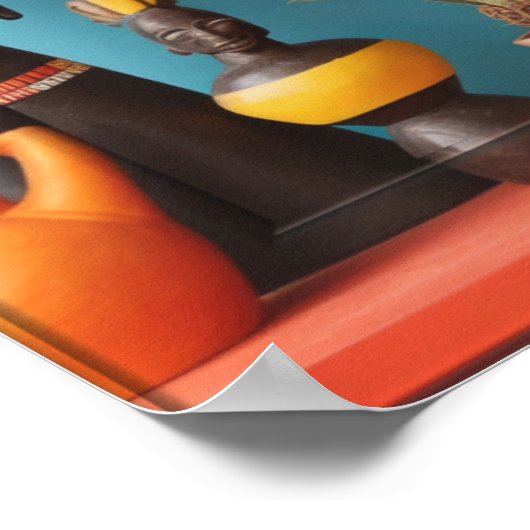 Mütterafrika feiern poster (Ecke)