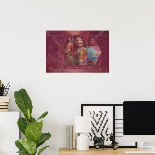 Mütterafrika feiern poster (Heimbüro)