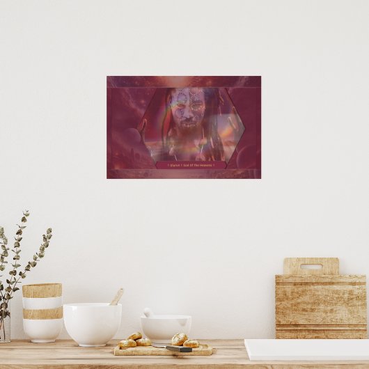 Mütterafrika feiern poster (Küche)
