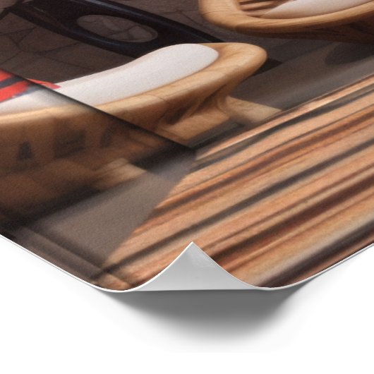 Mütterafrika feiern poster (Ecke)