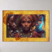 Mütterafrika feiern poster (Vorne)