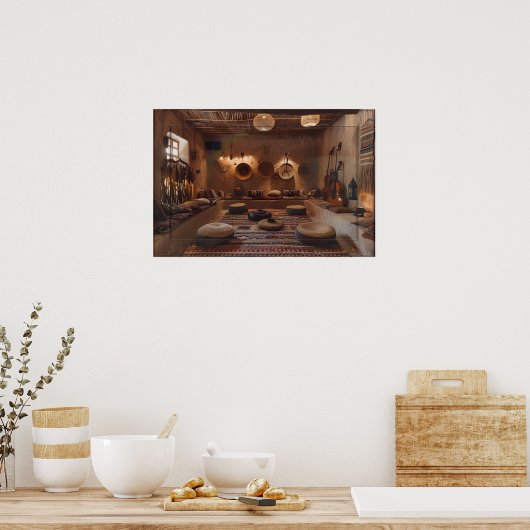 Mütterafrika feiern poster (Küche)