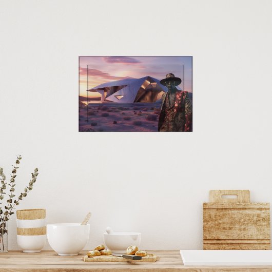 Mütterafrika feiern poster (Küche)