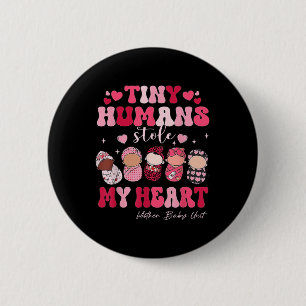 MutterBaby Unit Valentine Krankenschwester Niedlic Button