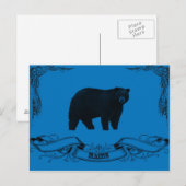 Mutterbär Postkarte (Vorne/Hinten)