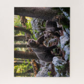 Mutterbär und -keule Slowenien Puzzle (Vertikal)
