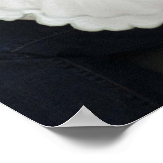 Mutterbrust fütternd Baby Poster (Ecke)