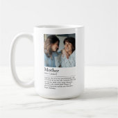 Mutterdefiniertes Foto Kaffeetasse (Links)