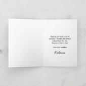 Mutterdefiniertes Herzstück der Familie 4 Foto Karte (Innenseite)