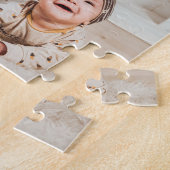 Mutterdefiniertes Herzstück der Familie 4 Foto Puzzle (Seite)