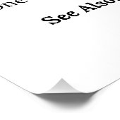 Mutterdefinition Poster (Ecke)