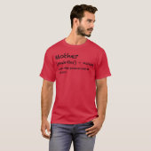 Mutterdefinition Unique Gift Retro T-Shirt (Vorne ganz)