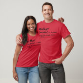 Mutterdefinition Unique Gift Retro T-Shirt (Unisex)