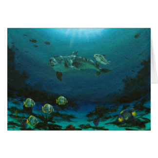 Mutterdelphin und -kalb