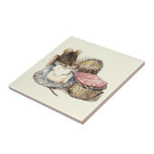 MutterDormouse und ihr Kind Fliese (Seite)