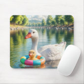 Mutterdusche mit Ducklein Mousepad (Mit Mouse)