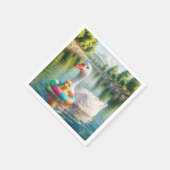 Mutterdusche mit Ducklein Serviette (Ecke)