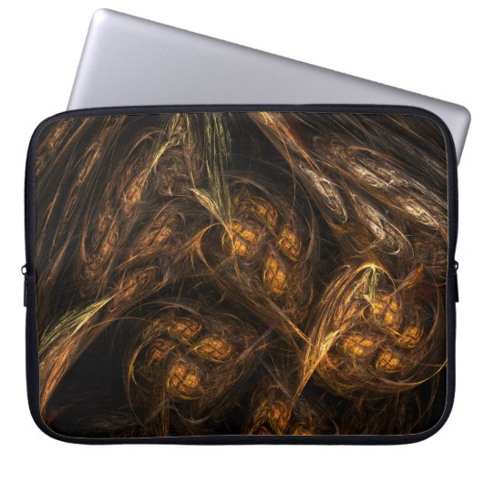 MutterEarth Abstrakt Art Laptop Sleeve (Vorderseite)