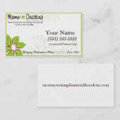 Mutteren-Geschäfts-Karte Telefonnummerkarte (Vorne/Hinten)