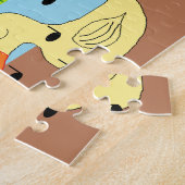 Mutterente singt ihren Eiern zu: Puzzle (Seite)