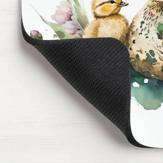 Mutterente und Duckwasser Mousepad (Ecke)