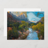 Muttererde Postkarte (Vorne/Hinten)