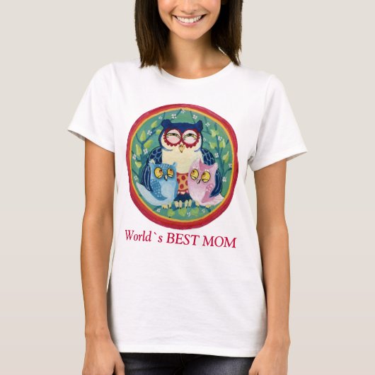 Muttereule die beste Mutter T-Shirt (Vorderseite)