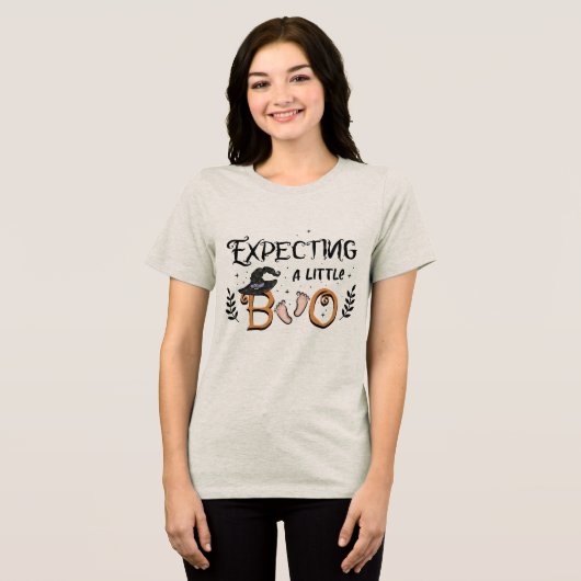 Mutterfrauen Halloween Tri-Blend Shirt (Vorderseite voll)
