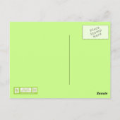 Mutterfuchs und -kuchen postkarte (Rückseite)