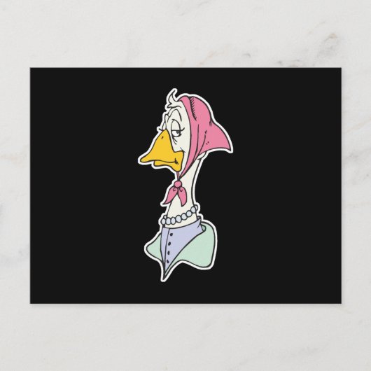 Muttergans Postkarte (Vorderseite)