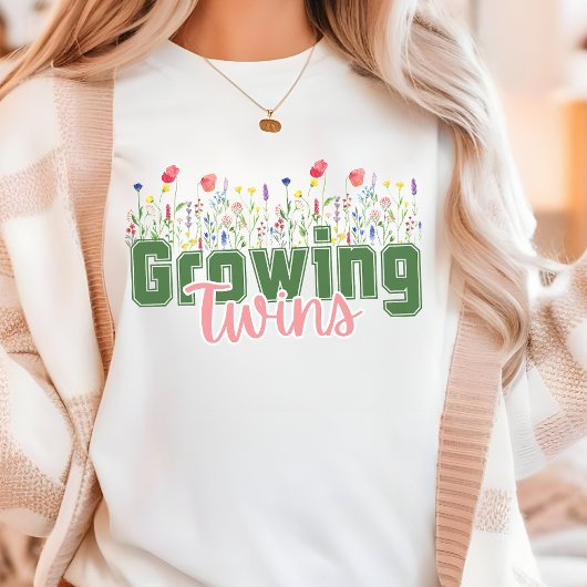 Muttergarten, Zwillinge wachsen, Zwillingsklub, Tri-Blend Shirt