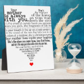 Muttergedicht Fotoplatte (Seite)