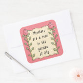 Muttergedicht Holiday fun Aufkleber (Umschlag)