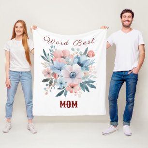Muttergeschenk Fleecedecke