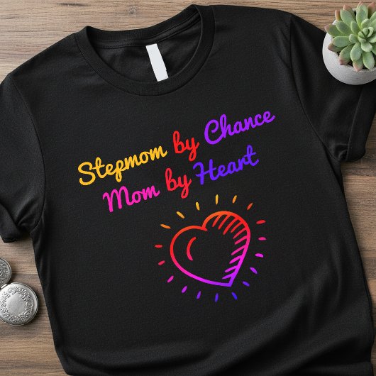 Muttergeschenk für Patchworkfamilie, Muttertag T-Shirt