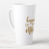 Muttergeschenk Glück ist eine Mama Milchtasse (Linke Ecke)